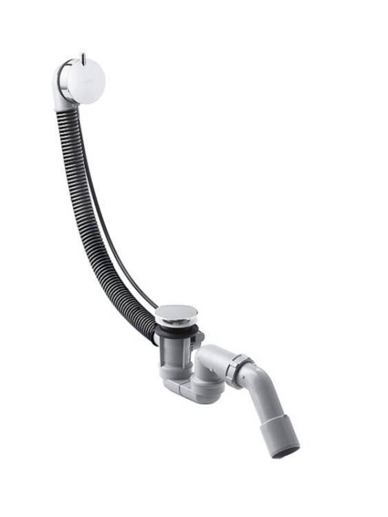 Слив-перелив для ванны Hansgrohe Flexaplus скрытая часть 58150000