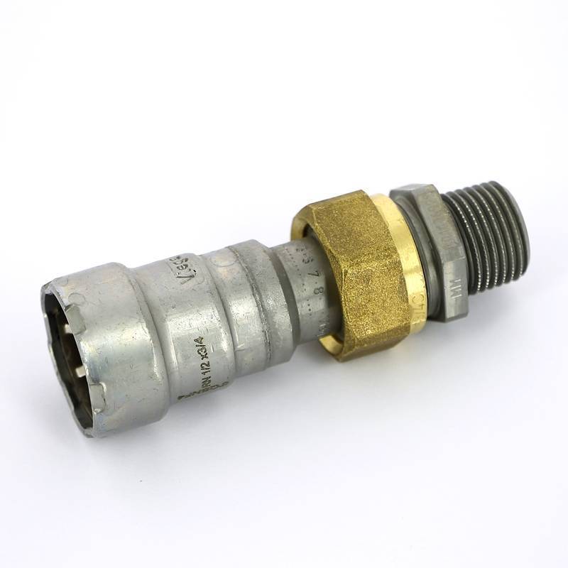 Муфта переходная разъемная пресс-Н Viega Megapress оцинкованная сталь DN15 1/2 718923