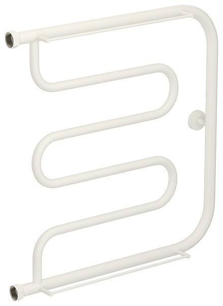 Полотенцесушитель водяной Сунержа Лира 600x600 мм матовый белый 30-0012-6060