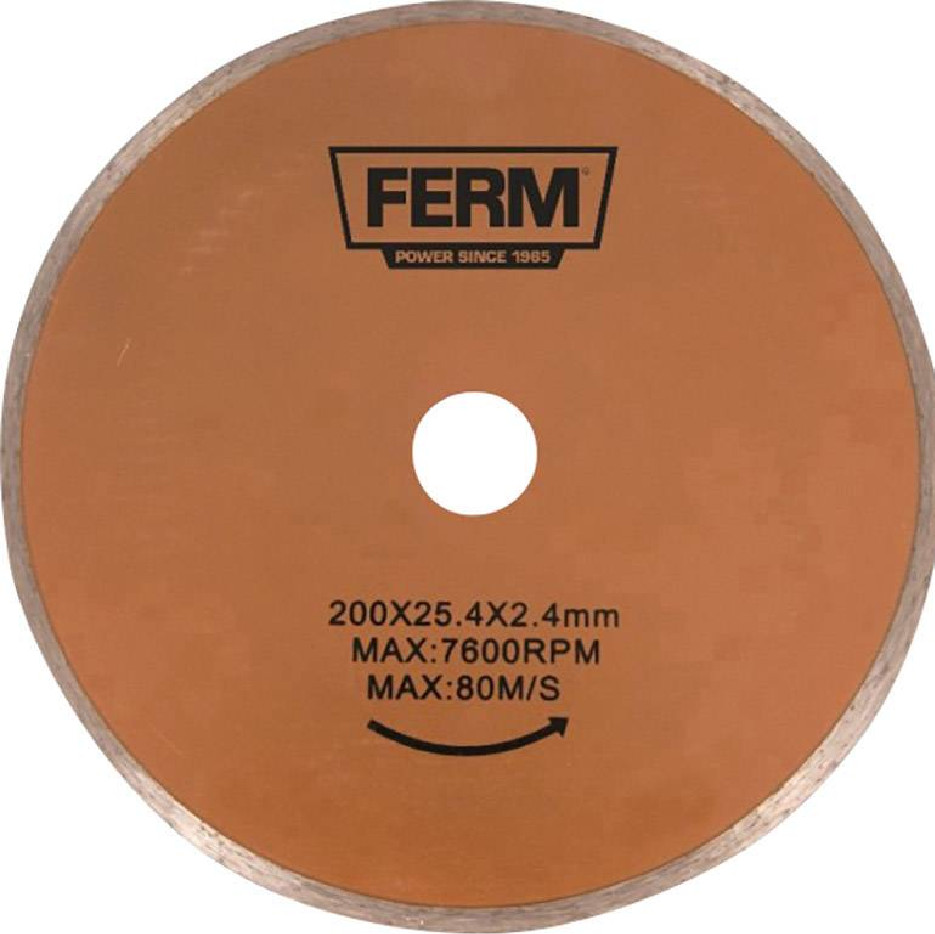 Диск алмазный для плиткореза FERM TCA1006 200x25.4 мм TCA1006