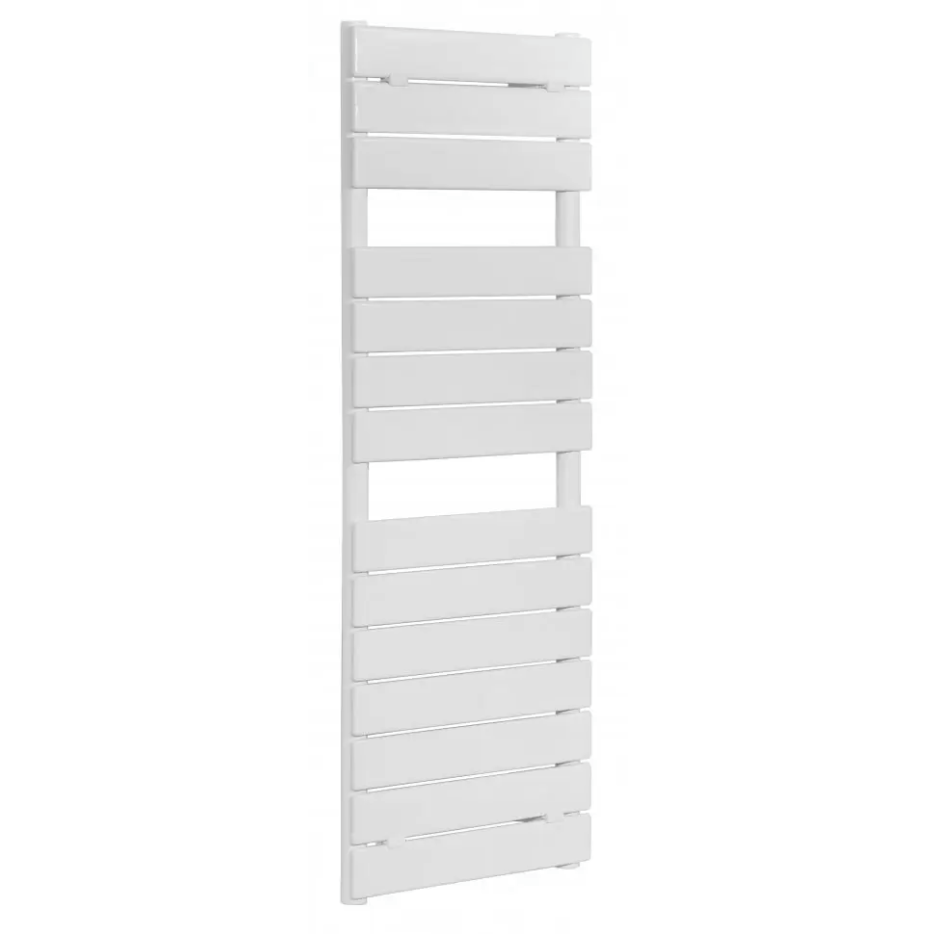 Полотенцесушитель водяной Lazzarini Palermo прямой 1110x500 мм белый 386482
