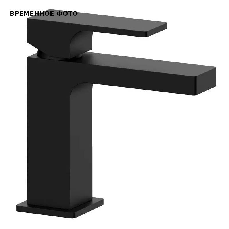 Смеситель для раковины Remer Absolute без донного клапана матовый черный AU12NO