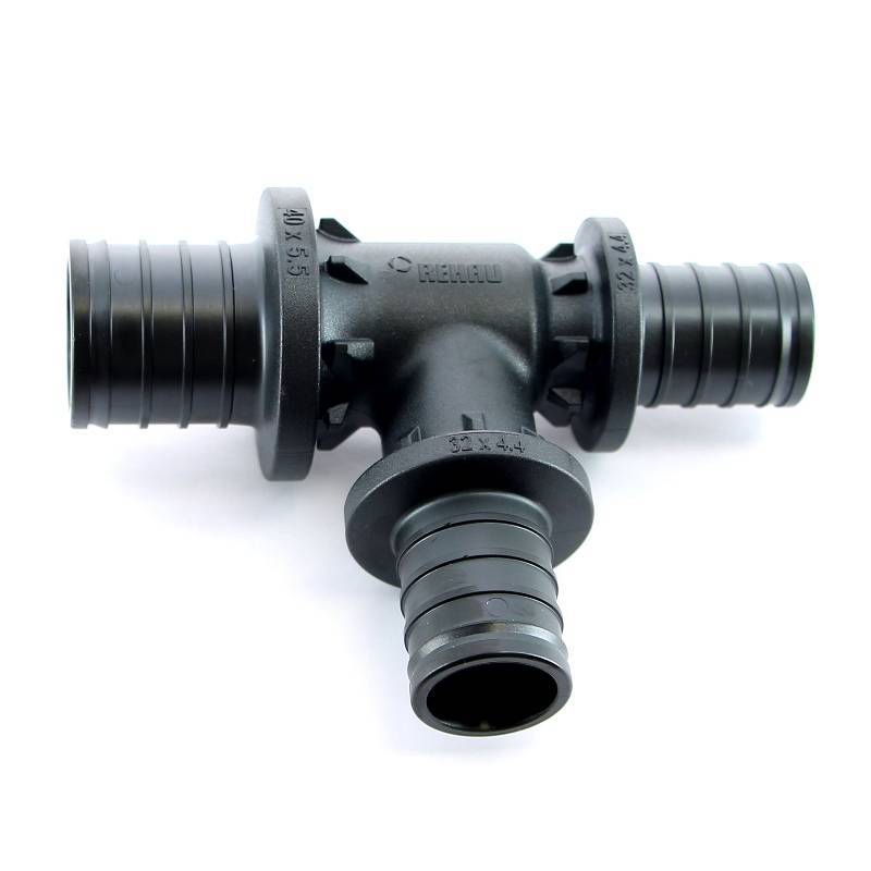 Тройник редукционный REHAU Rautitan PX 40x32x32 мм 11600921001