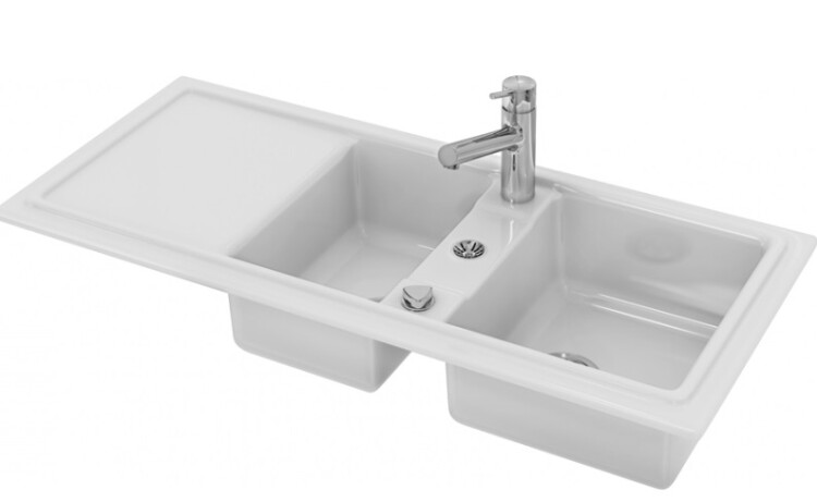 Раковина двойная Duravit Cassia 1160x510x225 мм белый 7513110000