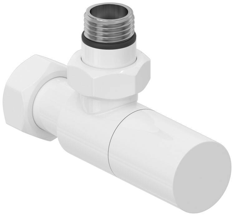 Вентиль угловой Сунержа Цилиндр G 1/2 x G 3/4 белый 1214001234