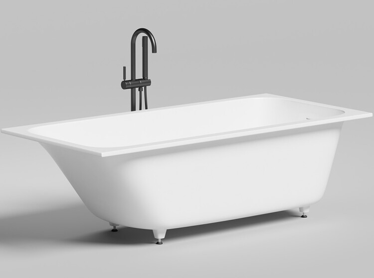 Ванна Salini Orlando Kit 1700x700x600 мм белый глянцевый 102111G