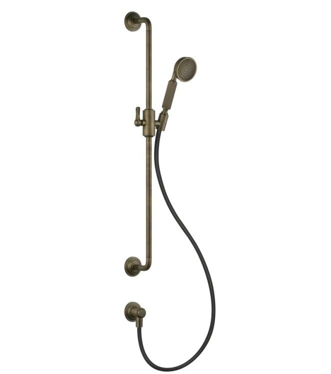 Душевой гарнитур, Gessi, VENTI20, 78, цвет-Antique Brass