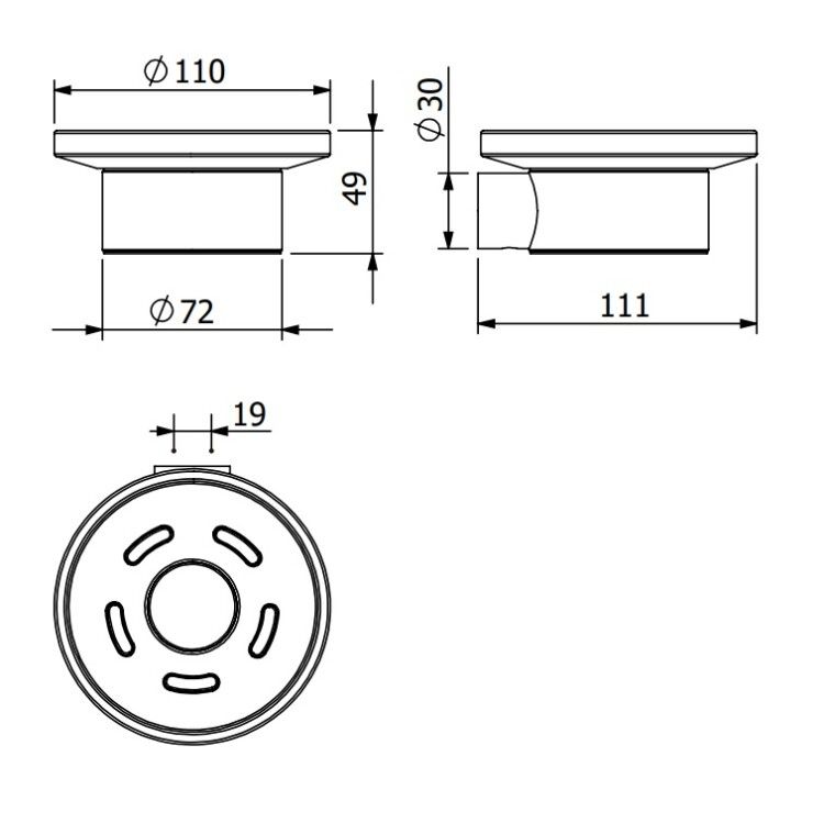 Мыльница настенная Kludi VELA R стекло / белый матовый 5898553