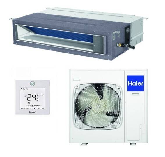 Кондиционер сплит-система канальная Haier Super Match ECO AD140S1LM1FA / 1U140S1LN1FB