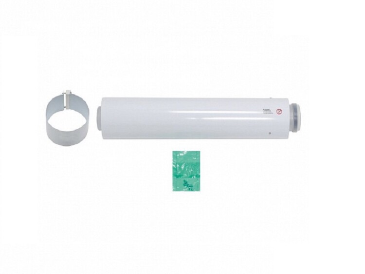 Удлинение коаксиальное Buderus 60/100 мм 500 мм 303902