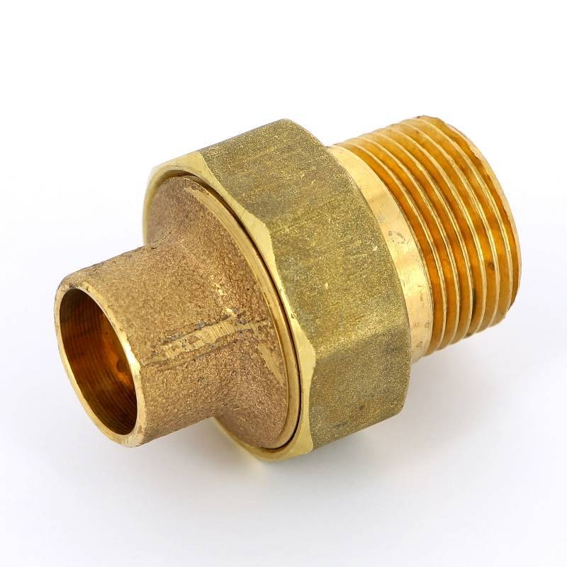Сгон прямой IBP 4341R пайка-НР 35 мм x 1 1/4 бронза без прокладки 4341R 35x11/4