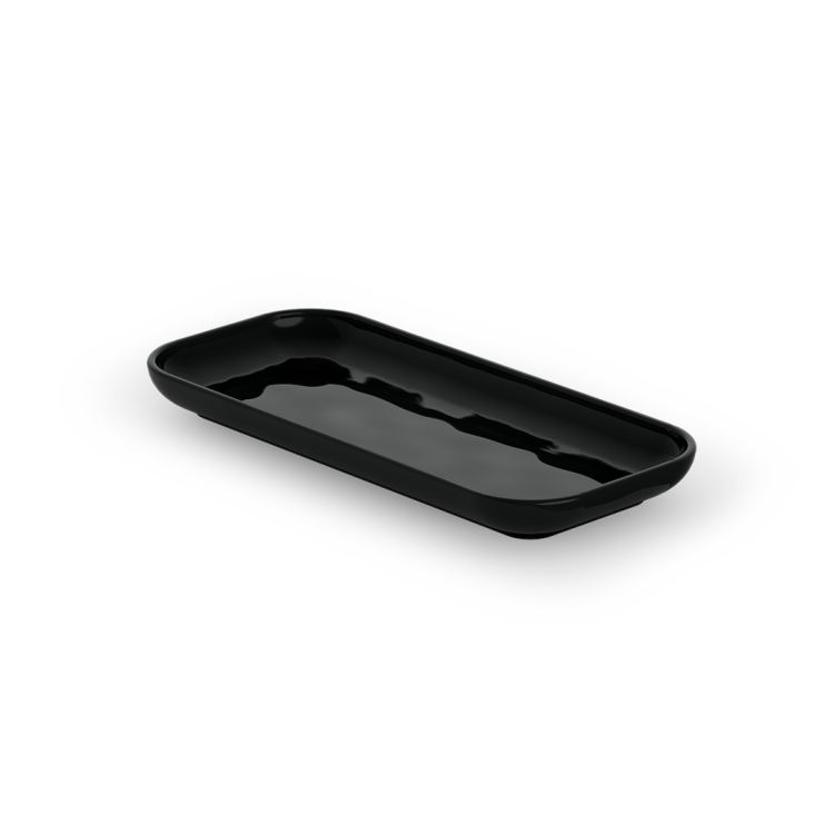 Лоток для расчесок Decor Walther DW 542 242x109x25 мм черный 0860360