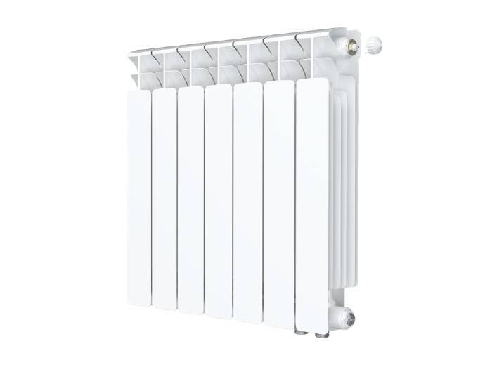 Радиатор биметаллический RIFAR Base Ventil 500 7 секций нижнее правое подключение R-BA-500-07-V-R