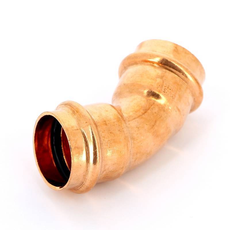 Угол 45° пресс IBP >B< Press 28 мм медь P5041 02800000