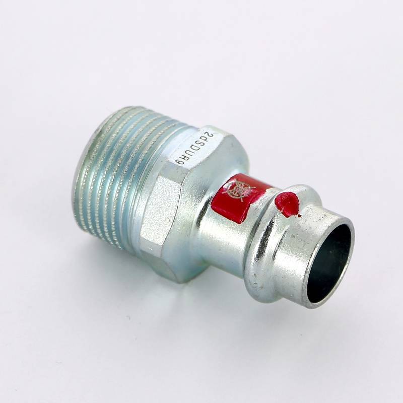 Муфта переходная пресс-Н Viega Prestabo оцинкованная сталь 22х1 704797