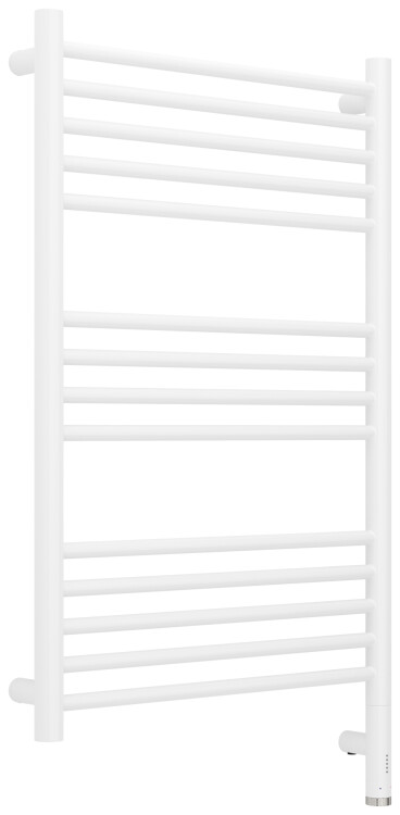 Полотенцесушитель электрический Сунержа Богема 3.1 800x500 мм МЭМ нижнее справа белый матовый HOG3060058050