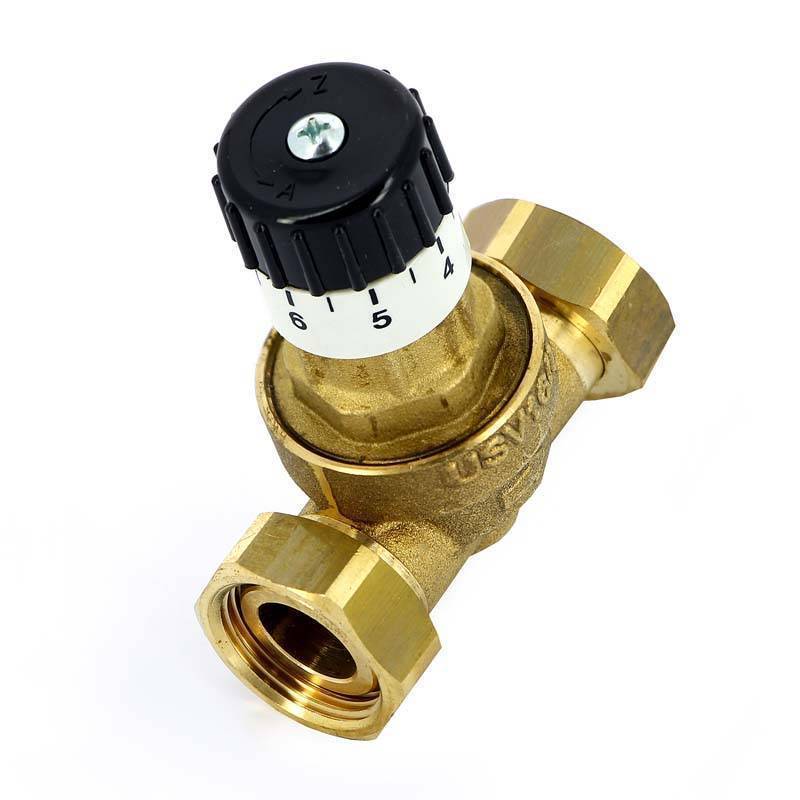 Клапан перепускной Watts USVR прямой ВВ 3/4 с накидными гайками 10005170