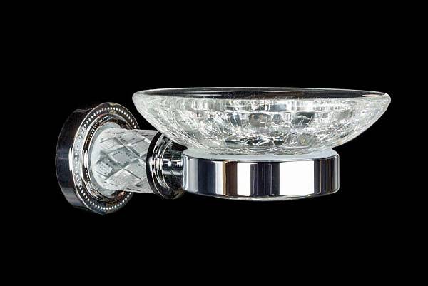 Мыльница подвесная Boheme Murano Cristal хром 10903-CRST-CH