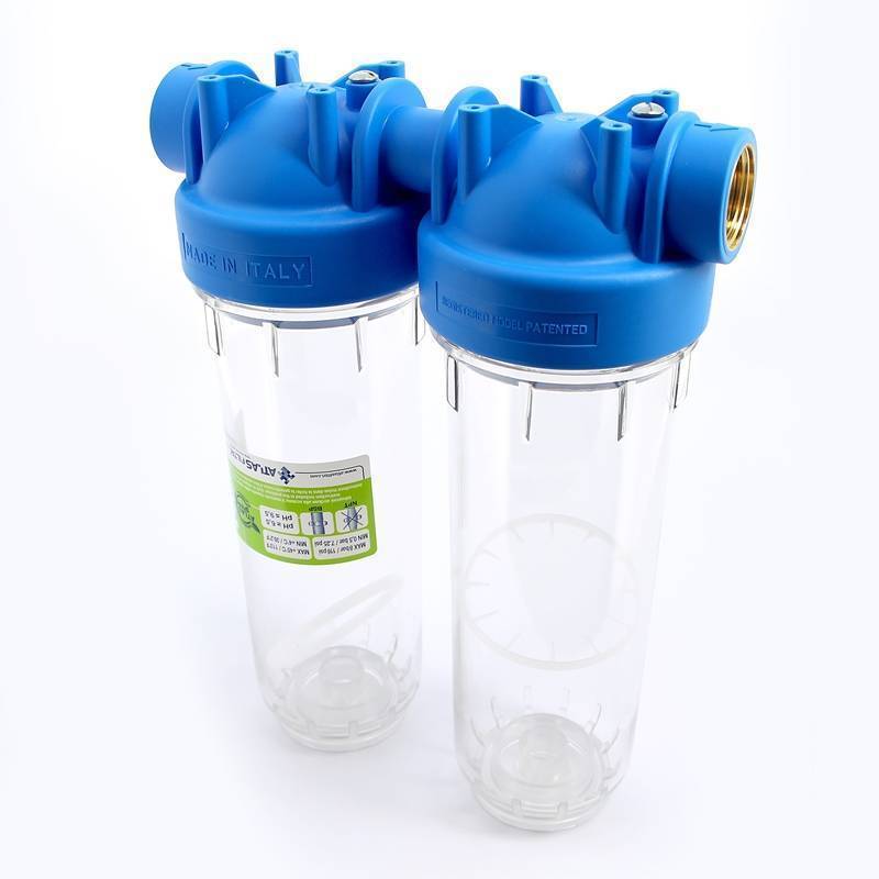 Колба фильтра Atlas Filtri DP DUO 10 1 2P SX BX двойная ZA3120680