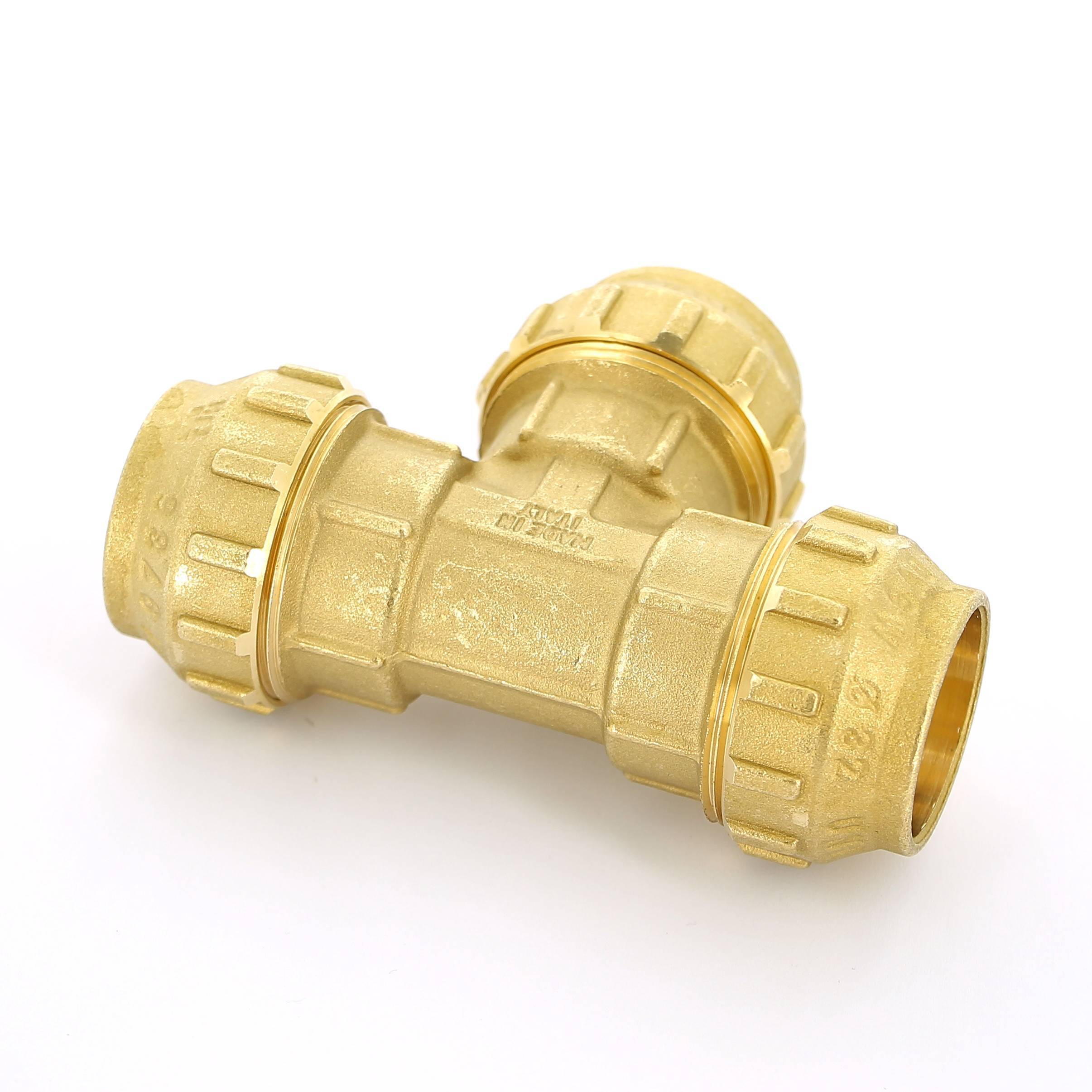 Тройник обжимной Tiemme 32х3.0 мм 3400022