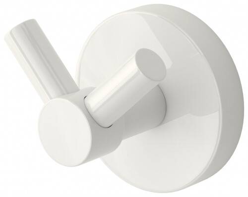 Крючок для полотенцесушителя двойной Сунержа Виктория 50х43х50 мм белый 1230070000