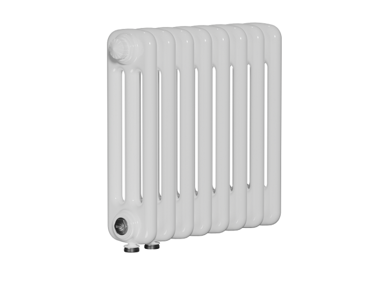 Радиатор трубчатый RIFAR TUBOG VENTIL 3037 3-трубчатый 12 секций нижнее подключение 365 мм 3/4 RAL 9016 3037-12-DV1