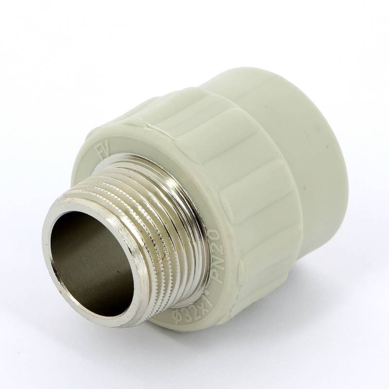 Муфта полипропиленовая FV-Plast с наружной резьбой 32x1 215032
