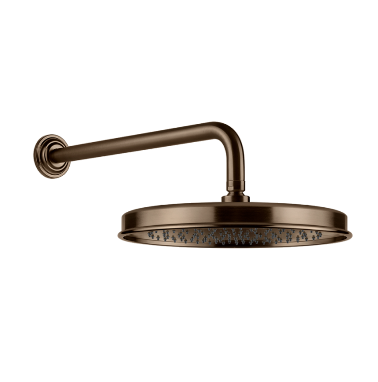 Верхний душ Gessi VENTI20 328x328 мм настенный Coffee Bronze Brushed PVD 65149761