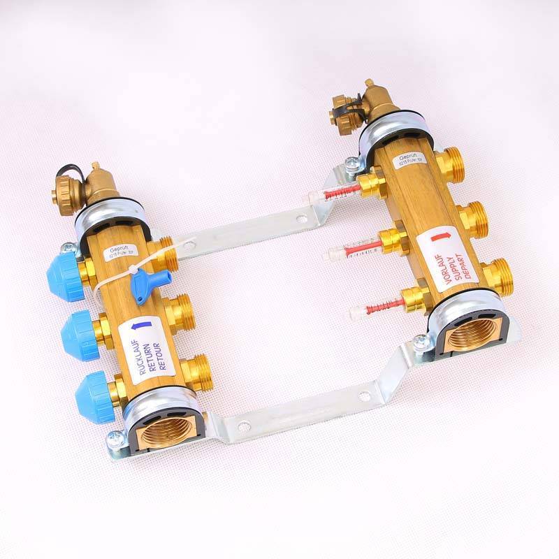 Коллекторная группа Watts HKV/T с расходомерами 1x3/4 EK 3 выхода 10004196