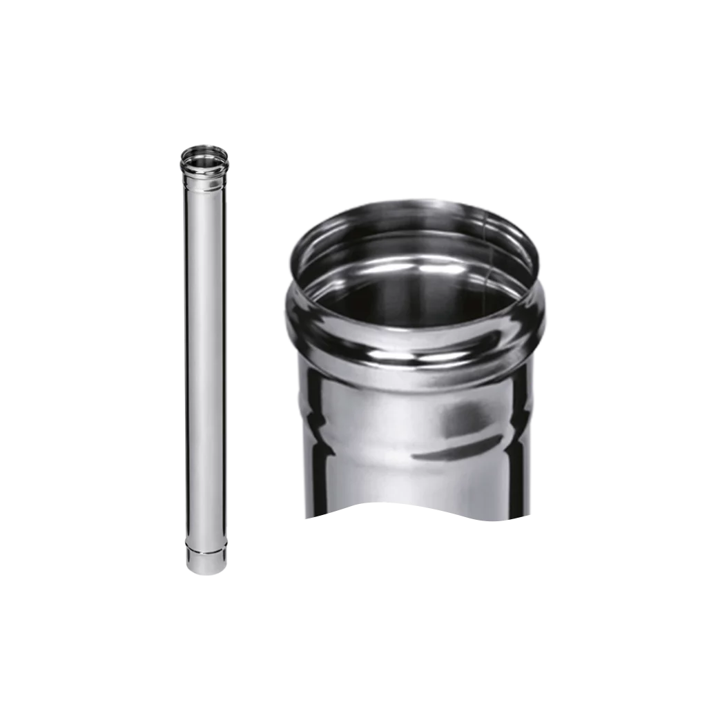 Труба дымохода Ferrum AISI 430 1.0 мм Ø115 мм 1.0 м Af1027