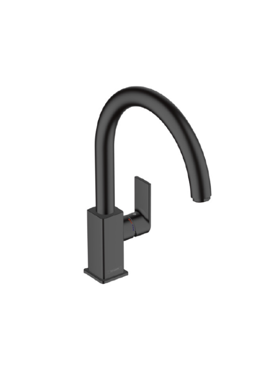 Смеситель для кухни Hansgrohe Vernis Shape M35 210 черный матовый 71871670