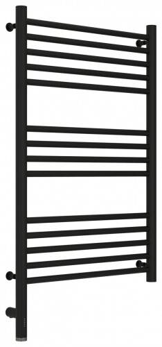Полотенцесушитель электрический Сунержа Богема 3.0 прямая 800x500 мм МЭМ слева черный матовый 31-5804-8050