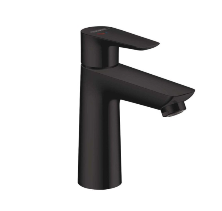 Смеситель для раковины Hansgrohe Talis E черный матовый 71713670