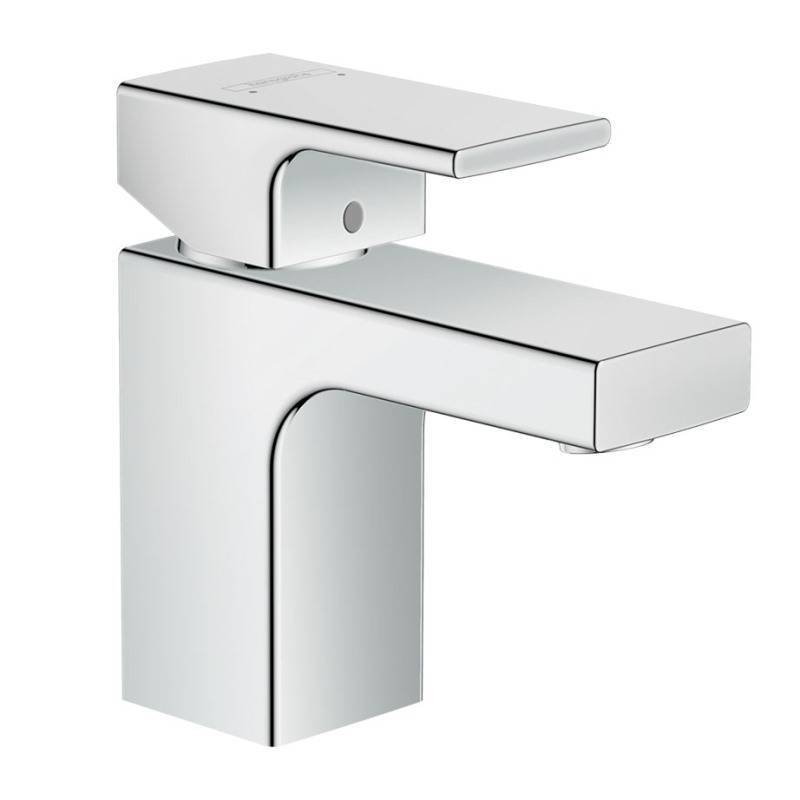 Смеситель для раковины hansgrohe Vernis Shape 70 со сливным гарнитуром хром 71560000