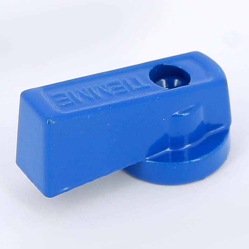 Ручка-флажок Tiemme SMALL металлическая для коллекторов и кранов синяя 1790005