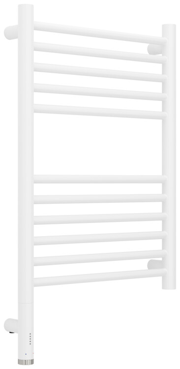 Полотенцесушитель электрический Сунержа Богема 3.1 600x400 мм МЭМ нижнее слева белый матовый 3060046040
