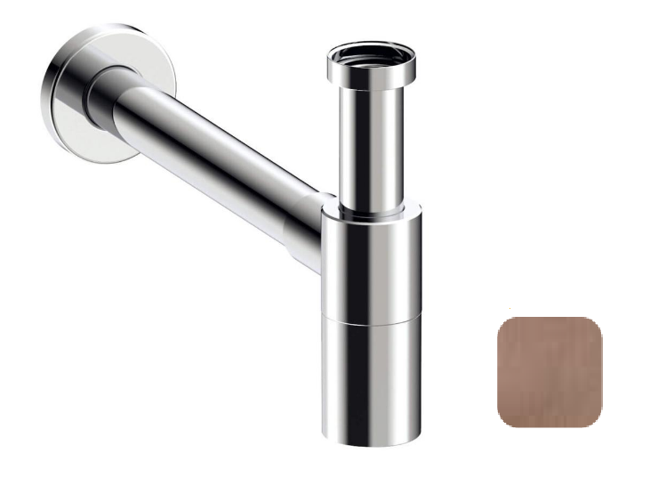 Сифон для раковины Almar Copper Brushed PVD E096002CO