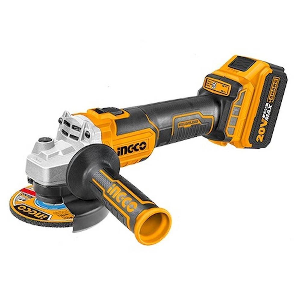 Угловая шлифмашина аккумуляторная INGCO CAGLI2011582 CAGLI2011582