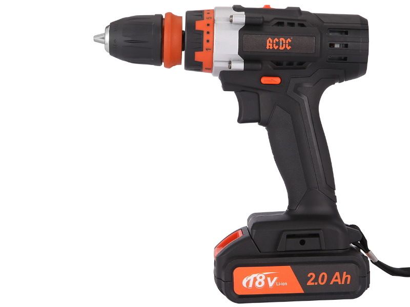 Дрель-шуруповерт аккумуляторная ударная ACDC CBSLI-18B 18 В CBSLI-18B