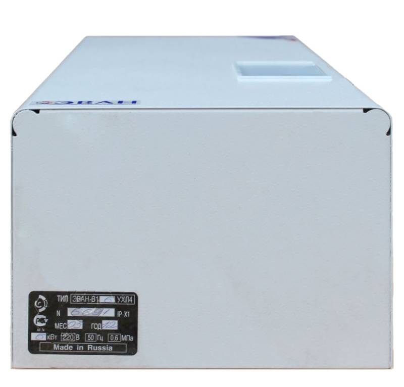 Водонагреватель электрический проточный ЭВАН В1-6 6 кВт 380 В 13145