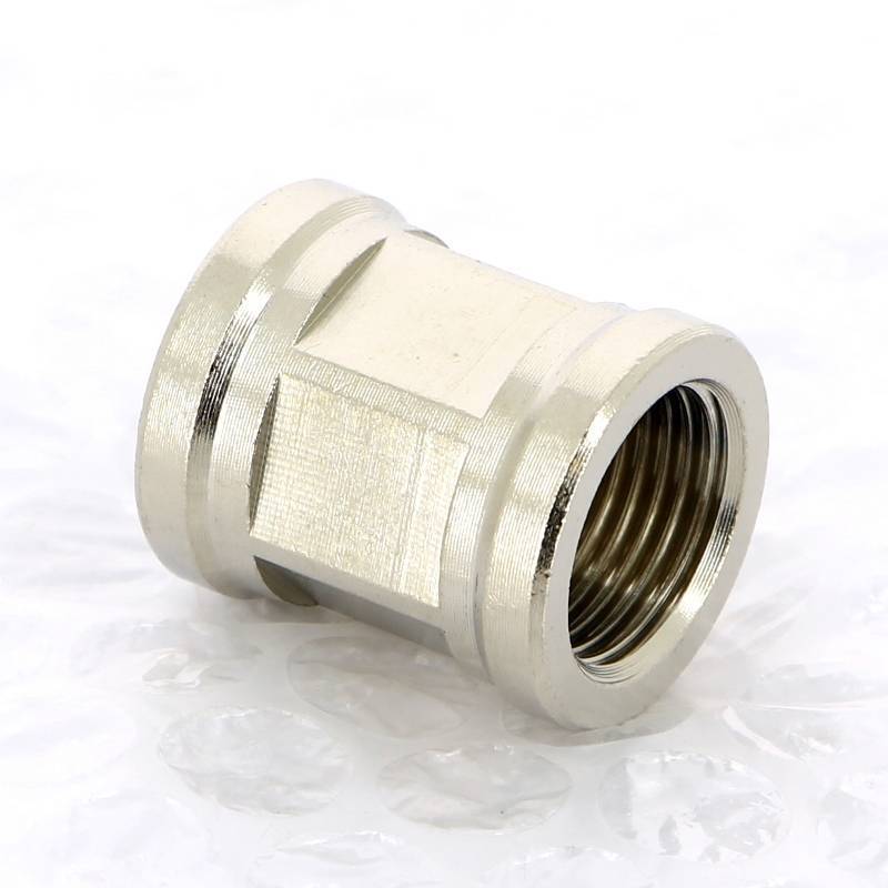 Муфта резьбовая Uni-Fitt никелированная ВР 3/8 602N1100