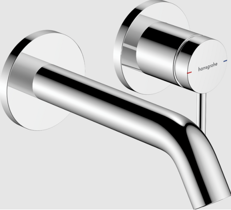 Смеситель для раковины Hansgrohe Tecturis S 150 Fine хром 73350000