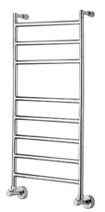 Полотенцесушитель водяной Margaroli Sereno 800x990.5 мм Black Brushed Chrome 4847708BBC