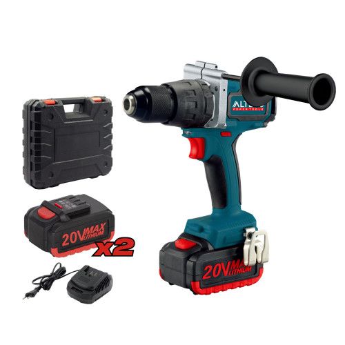 Беcщеточная аккумуляторная ударная дрель-шуруповерт ALTECO CID 2013 Li BL X2 62955