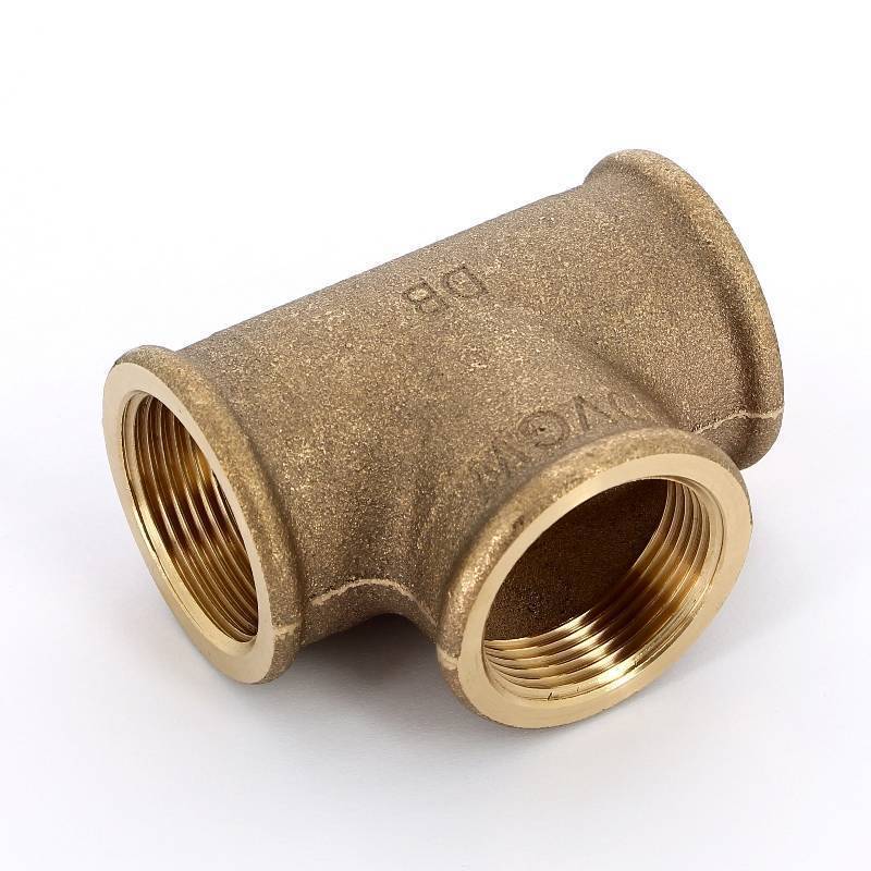 Тройник бронзовый Viega 1 1/4 ВР 264284