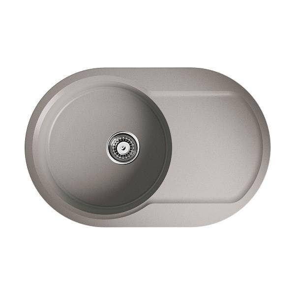 Кухонная мойка Omoikiri Manmaru 78-GR Artgranit 78x51 см leningrad grey 4993360