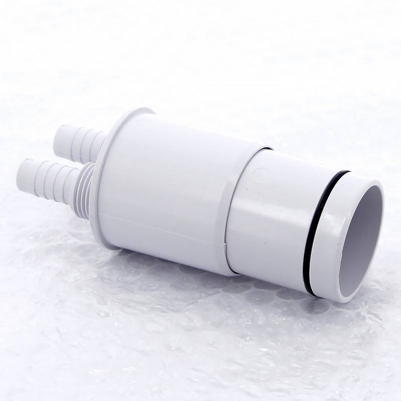 Адаптер McAlpine для подключения слива с 2 прямыми отводами 1/2 x 40/50 мм WFH-CON4050