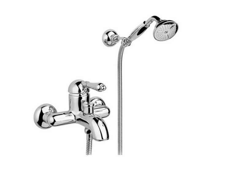 Смеситель для ванны и душа Nicolazzi Petit Mont Blanc однорычажный хром 3401CR76