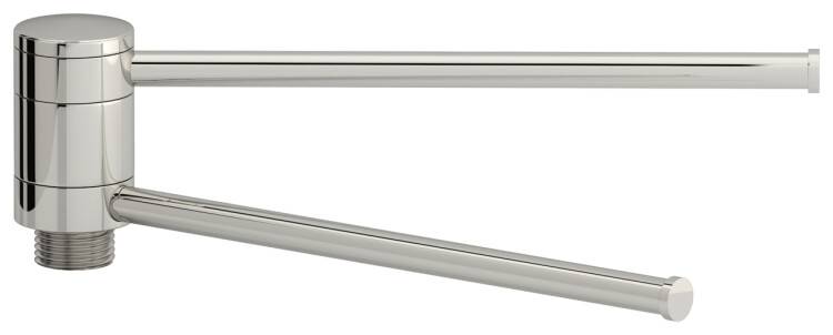 Полотенцедержатель двойной Сунержа 360 200 мм полированная сталь 0020030200