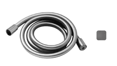 Шланг для душа Almar Shut Off 1200 мм ПВХ Gun Metal Brushed PVD C084061GM
